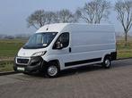 PEUGEOT BOXER 2.2 l3h2 airco navi, Auto's, Gebruikt, Euro 6, Navigatiesysteem, Wit