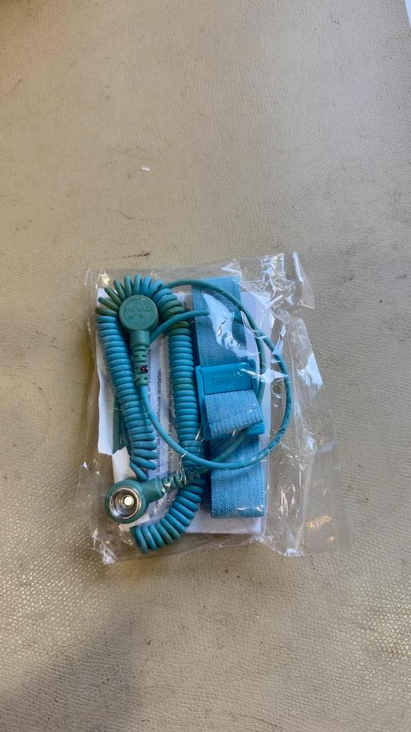 Antistatische ESD Polsband met Aardingskabel, Computers en Software, Overige Computers en Software, Nieuw, Ophalen of Verzenden