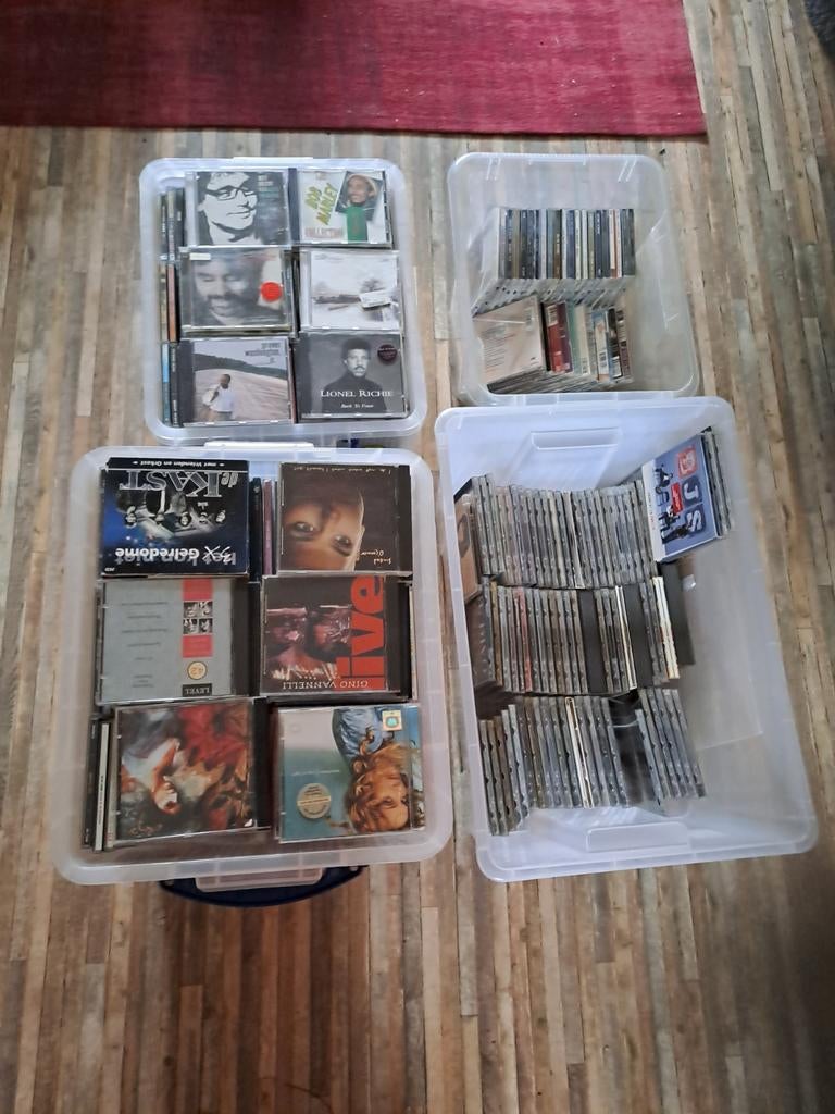 Ongeveer 400 cd's in een koop partij verzameling cd's, Ophalen, Gebruikt