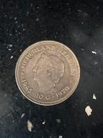 Nederland Herrijst 1945-1970 10 Gulden munt, Postzegels en Munten, Munten | Nederland, Koningin Juliana, Zilver, Ophalen of Verzenden