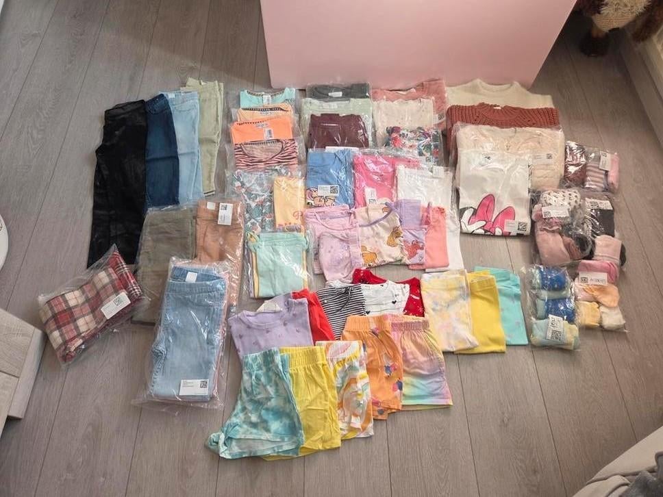 Groot Meisjes Kledingpakket 110 - 116, Kinderen en Baby's, Kinderkleding | Maat 110, Ophalen of Verzenden, Zo goed als nieuw, Meisje