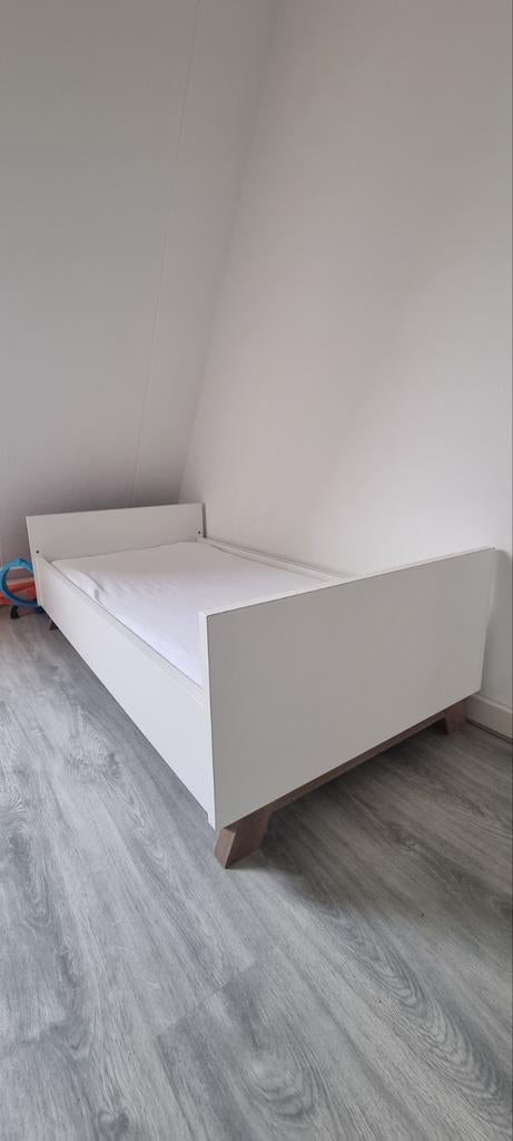 Ledikant ombouwbaar tot junior bed, Ophalen, 140 tot 160 cm, 70 tot 85 cm, Matras