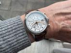 Maurice Lacroix Les Classiques Chronograph. Nieuwstaat, Overige merken, Leer, Staal, Polshorloge