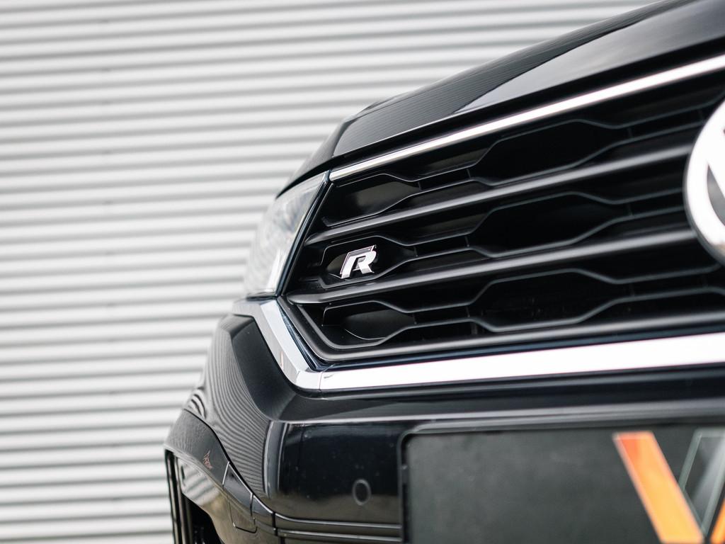 Volkswagen T-Roc 2.0 TSI 4Motion Sport Business R Leer Camer, Auto's, Volkswagen, Gebruikt, Zwart, 14 km/l, Bedrijf