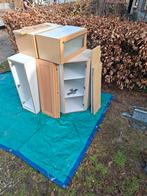 Keuken bovenkasten, Ophalen, Gebruikt, Wit, 50 tot 100 cm