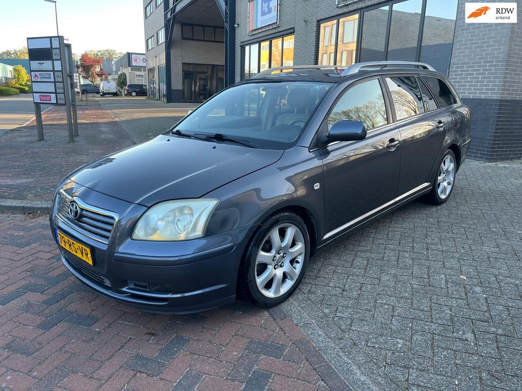 Toyota Avensis Wagon 2.0 VVTi Executive! 210 DKM NAP! Leder!, Voorwielaandrijving, Beige, 4 cilinders, Stoelverwarming