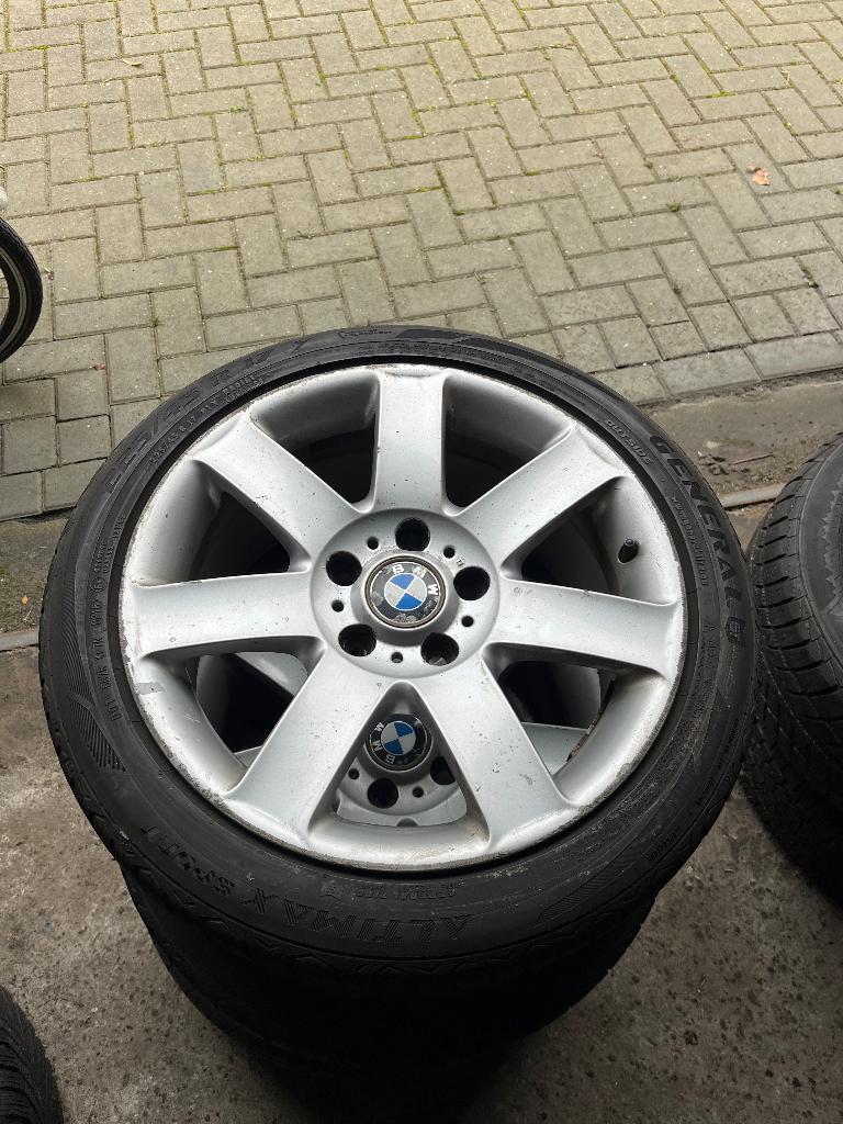 Verschillende velgen/banden sets voor BMW e46 en e90/e91, Ophalen, Gebruikt, Velg(en), 17 inch