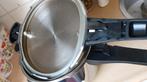 Snel koker zgan. 5 lt, Ophalen of Verzenden, Zo goed als nieuw, Rvs, Kookpan of Snelkookpan