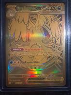 Mega Dragonite EX Pokémon Kaart - Full Art Gold 295/217, Ophalen of Verzenden, Zo goed als nieuw, Losse kaart, Foil