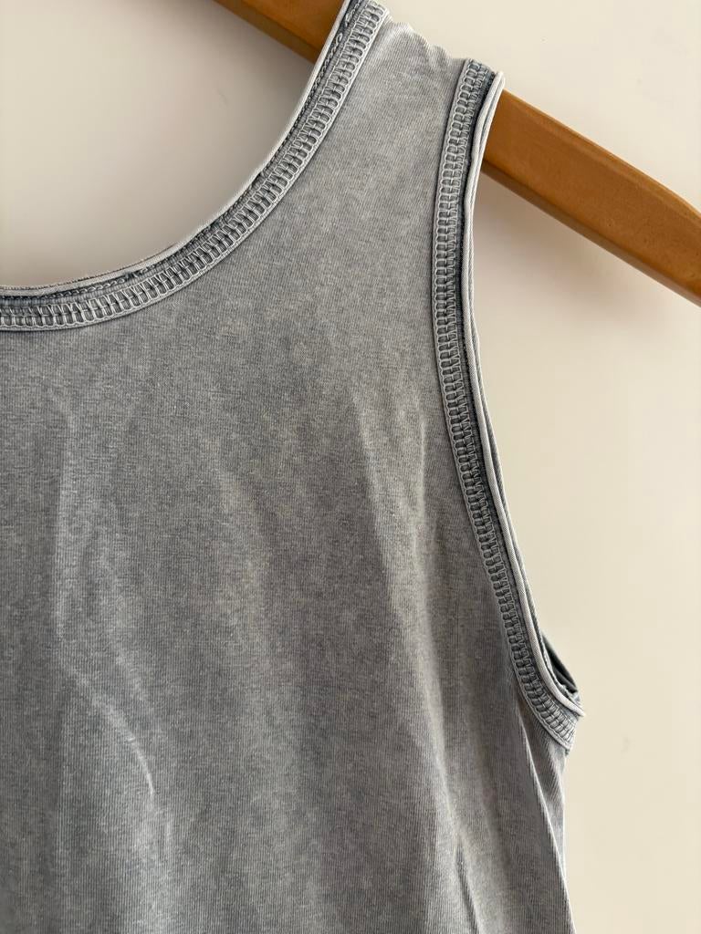 Jumpsuit van Little 10Days in lichtgrijze stof. Maat 12, Kinderen en Baby's, Ophalen of Verzenden, Zo goed als nieuw, Meisje