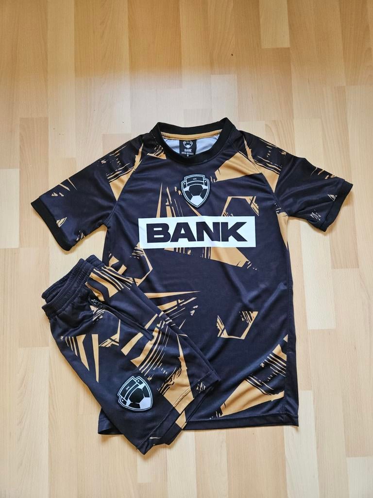 Bankzitters Sporttenue Maat S, Kleding | Heren, Sportkleding, Bankzitters, Zwart, Ophalen of Verzenden, Gedragen