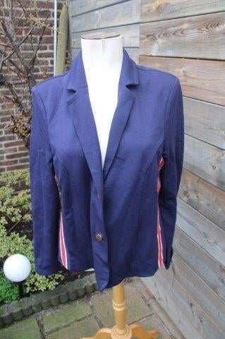 Jasje donkerblauw OUI mt 44 Vaste prijs AANBIEDING, Maat 42/44 (L), Zo goed als nieuw, Jasje, Verzenden