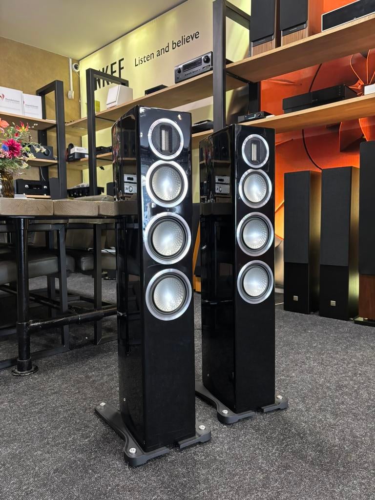 Monitor Audio Gold 200 4g (Set van 2), Audio, Tv en Foto, Luidsprekers, Zo goed als nieuw, 120 watt of meer, Front, Rear of Stereo speakers