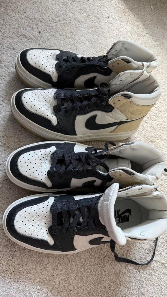 2x Air Jordan 1 Elevate High (Maat 38.5 & 40.5), Kleding | Dames, Schoenen, Ophalen of Verzenden, Zo goed als nieuw, Sneakers of Gympen