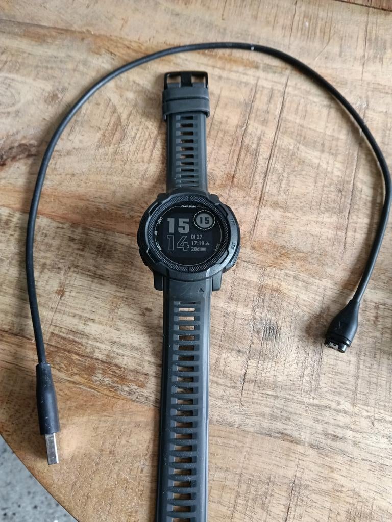 Garmin Instinct 2 horloge - Zo goed als nieuw, Ophalen, Zwart, Garmin, Zo goed als nieuw