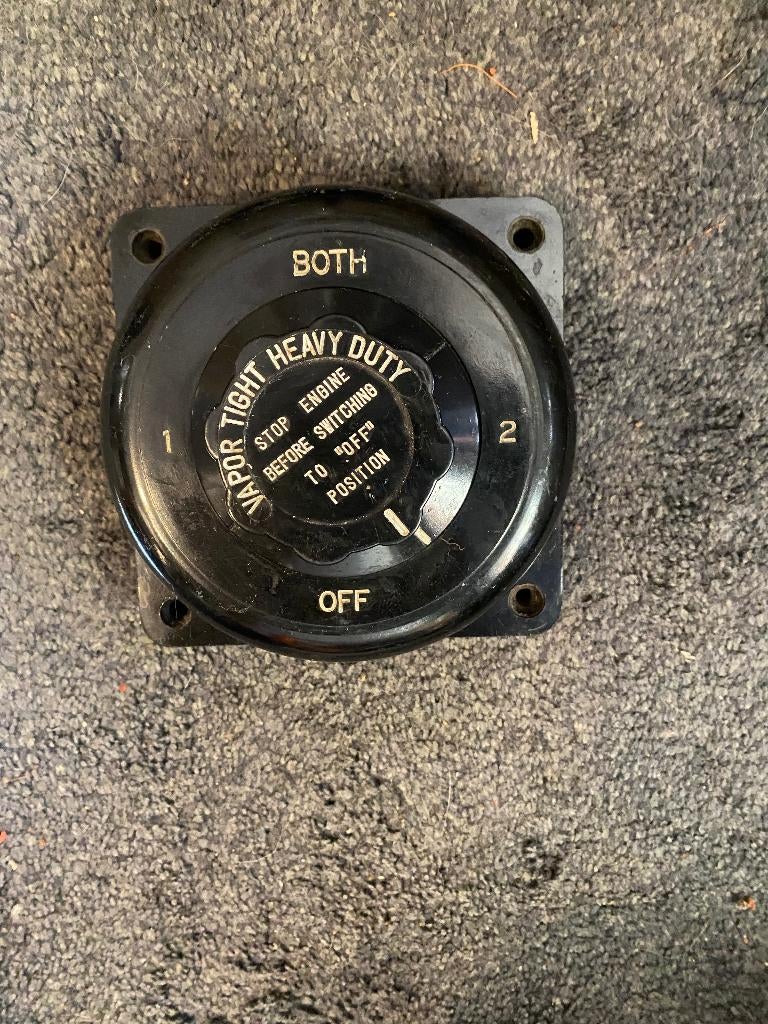 accusleutelschakelaar, Watersport en Boten, Ophalen of Verzenden, Gebruikt, Motor en Techniek, Zeilboot of Motorboot