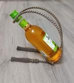 wijnfles houder in vorm van gevlochten touw met kwast, Antiek en Kunst, Ophalen of Verzenden