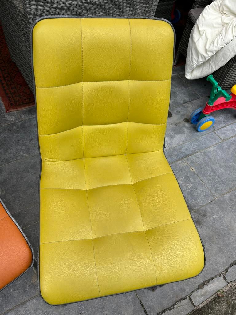 Eetkamerstoelen, Overige materialen, Gebruikt, Overige kleuren, Ophalen of Verzenden