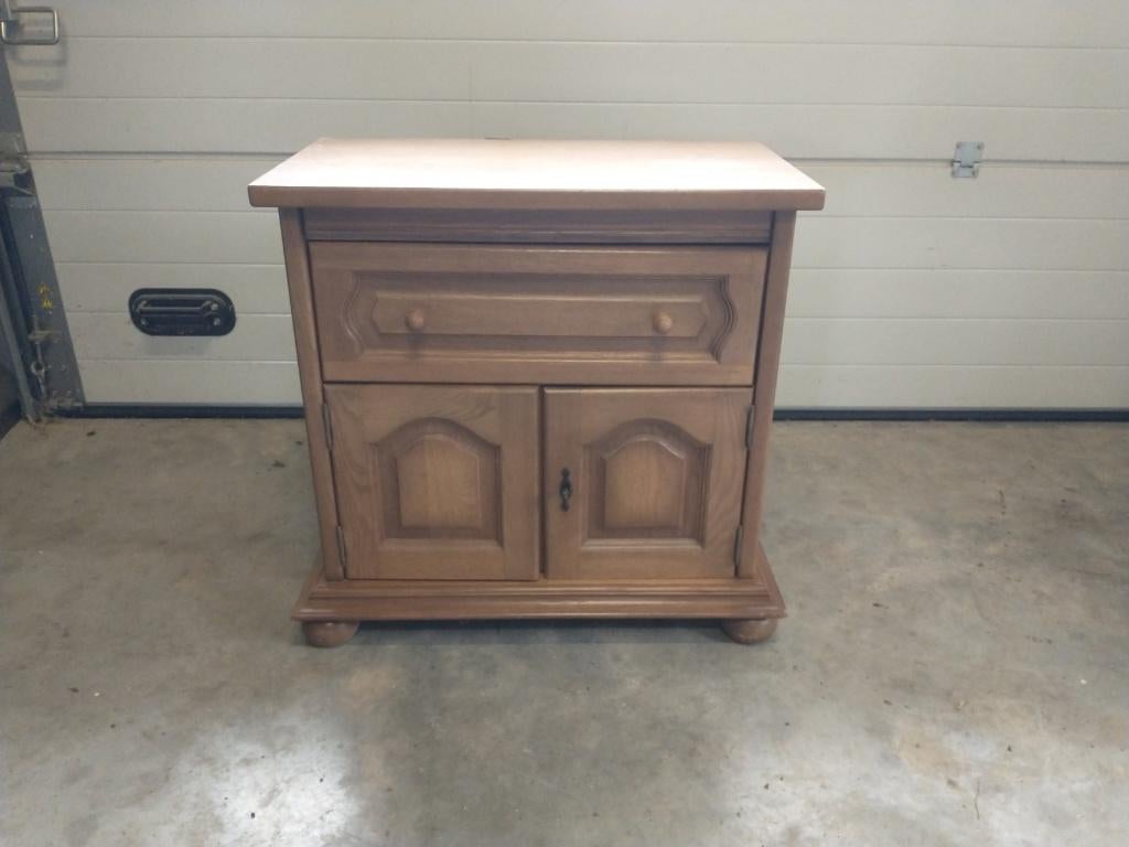 TV kastje eiken, Ophalen, Gebruikt, 50 tot 100 cm, Minder dan 100 cm