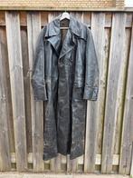 Zwarte Leren Pilotenjas - Vintage Stijl, Onbekend, Zwart, Overige maten, Ophalen of Verzenden