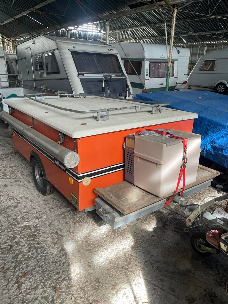 Holtkamper vouwwagen aanhanger bagagewagen - Leeg, Ophalen of Verzenden, Overige kleuren, Holtkamper