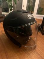 Shoei J-Cruise motorhelm Jetthelm S - Zeer weinig gebruikt, Motoren, Jethelm, Ophalen of Verzenden, S, Shoei