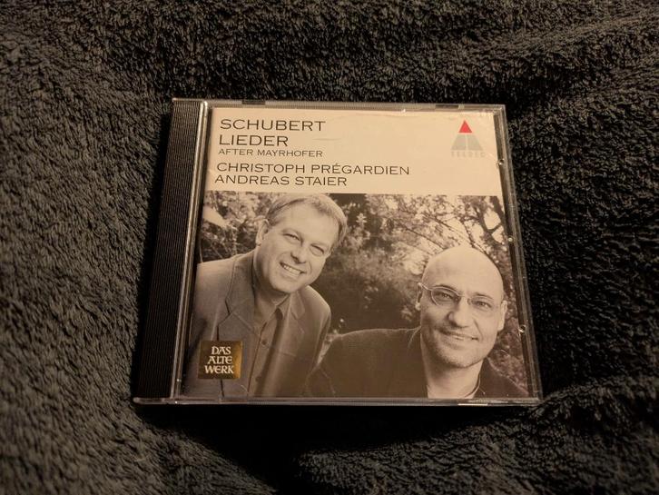 Schubert Lieder - After Mayrhofer - Prégardien, Staier, Cd's en Dvd's, Cd's | Klassiek, Zo goed als nieuw, Vocaal, Romantiek, Ophalen of Verzenden