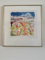 Twee ingelijste kunstwerken van Lussanet, 1998, Ophalen