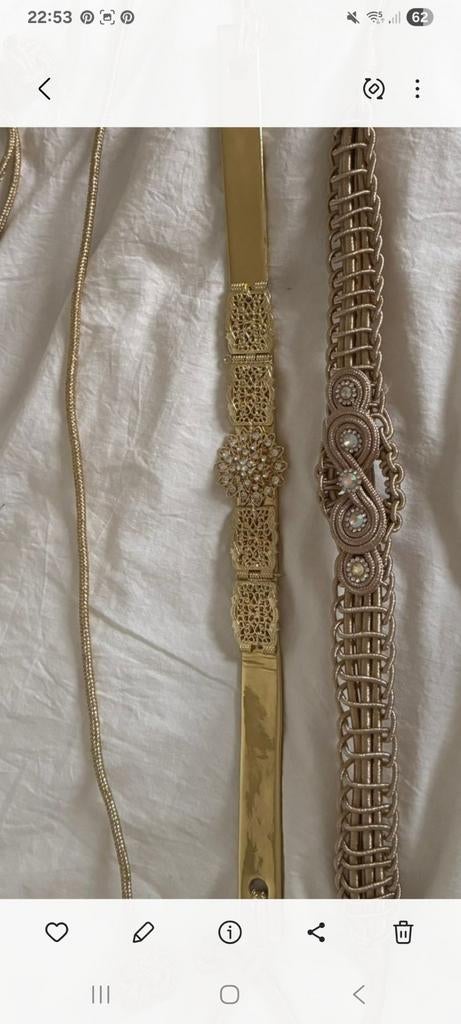 Takchita riem 140 cm lengte, Ophalen, Zo goed als nieuw, Zwart, 100 cm of meer