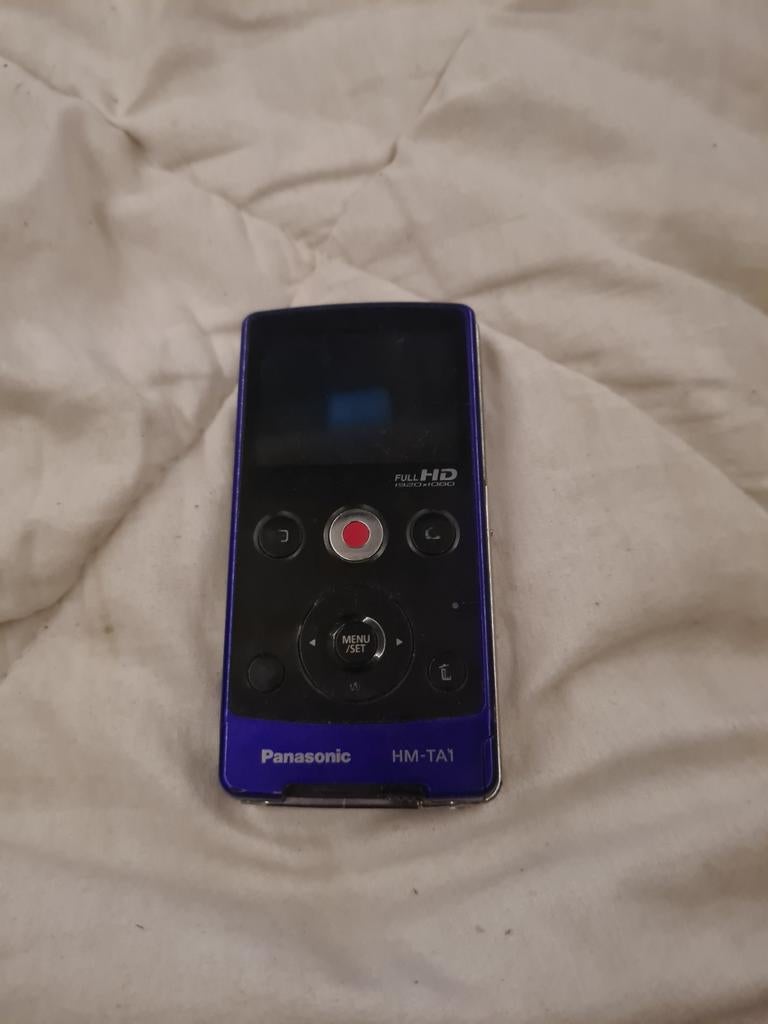 Panasonic HM-TA1 Full HD Camcorder - Compact en Draagbaar, Audio, Tv en Foto, Videocamera's Digitaal, Full HD, Panasonic, 20x of meer