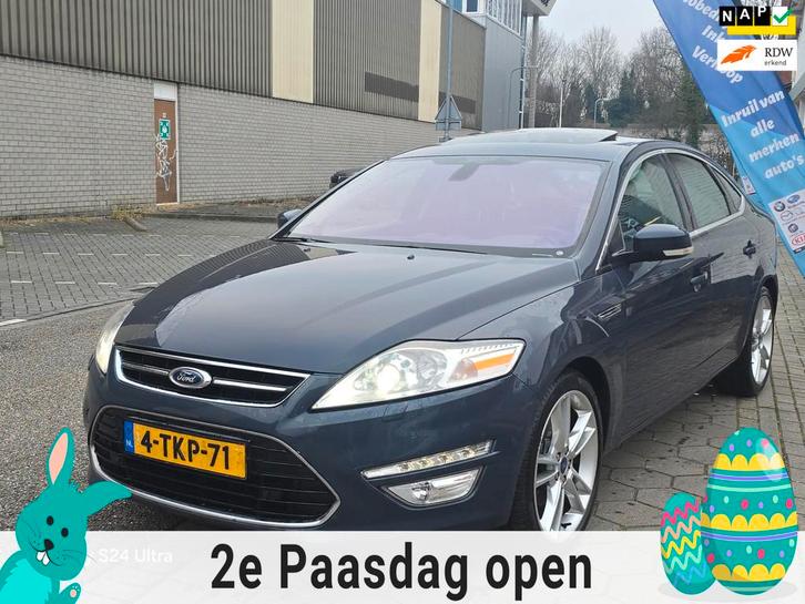Ford Mondeo 1.6 EcoBoost Platinum*zeer nette auto*dak*navi*a, Auto's, Ford, Bedrijf, Te koop, Mondeo, ABS, Airbags, Airconditioning