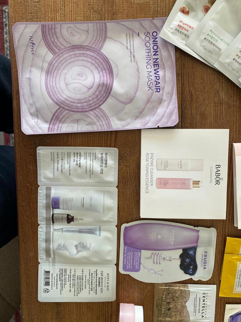 Korean Skincare samples - Diverse merken en soorten, Ophalen, Overige kleuren, Gehele gezicht, Nieuw