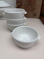 Pillivuyt uiensoep kommen, Keramiek, Ophalen of Verzenden, Zo goed als nieuw, Kom(men)