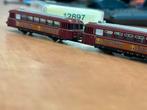 N minitrix 12897 rood wit verlichting rijdt prima analoog, Hobby en Vrije tijd, Modeltreinen | N-Spoor, Trix, Ophalen of Verzenden
