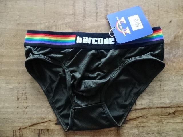 NIEUW Barcode slip kleur zwart maat S, Ophalen of Verzenden, Zwart, Slip