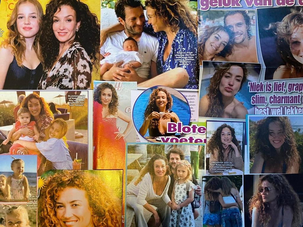 Knipsels Katja Schuurman, Verzamelen, Ophalen of Verzenden, 1980 tot heden, Nederland, Knipsel(s)