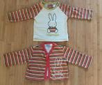 Longsleeve en vest van Nijntje maat 80, Kinderen en Baby's, Babykleding | Maat 80, Nijntje, Ophalen of Verzenden, Zo goed als nieuw