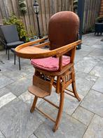 Antieke eikenhouten kinderstoel schommelstoel, Kinderen en Baby's, Kinderstoelen, Ophalen, Gebruikt, Overige typen