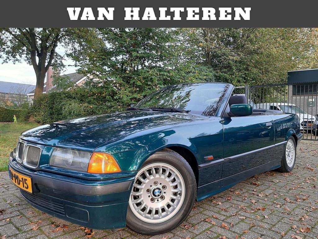 BMW 3-serie Cabrio 318i E36 Automaat Nieuwe APK 24-03-2028, Auto's, BMW, Automaat, Gebruikt, Zwart, 4 cilinders
