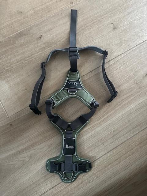 Hunter harnas/tuigje - Divo Groen&Grijs (L) -nooit gedragen, Ophalen of Verzenden, Nieuw