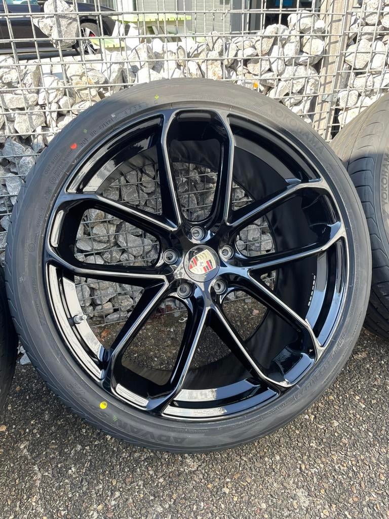 22 inch Porsche Cayenne coupe Turbo GTS velgen 5x130 NO, 285 mm, Banden en Velgen, Nieuw, Overige maten