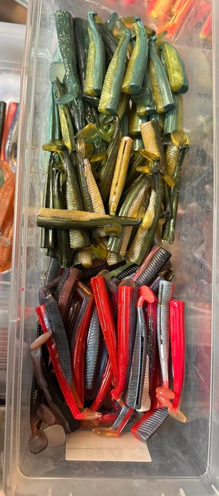 150stuks minnow bodys 9cm kleuren mix, Ophalen of Verzenden, Nieuw, Overige typen