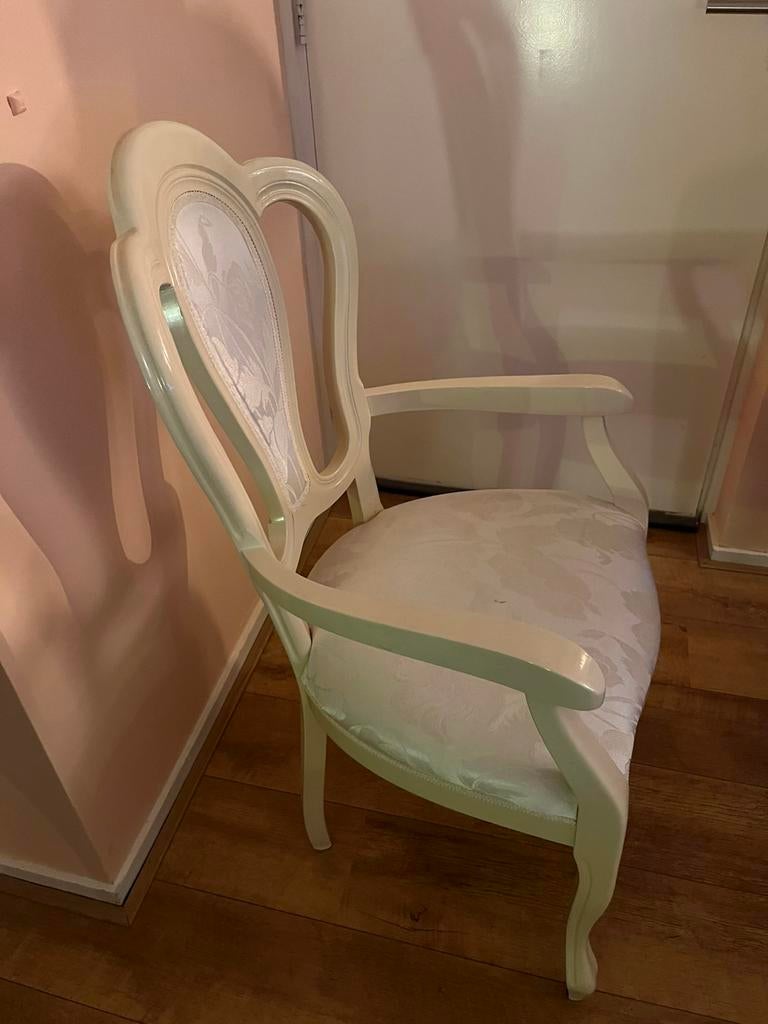 Stoel Cream kleur, Huis en Inrichting, Stoelen, Ophalen, Gebruikt, Overige kleuren, Eén