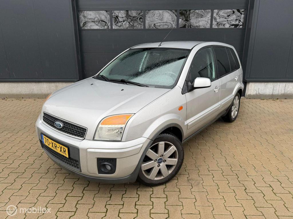 Ford Fusion 1.4-16V Futura Airco APK 02/27 Inruilkoopje!, Auto's, Voorwielaandrijving, Gebruikt, Zwart, Elektrische ramen