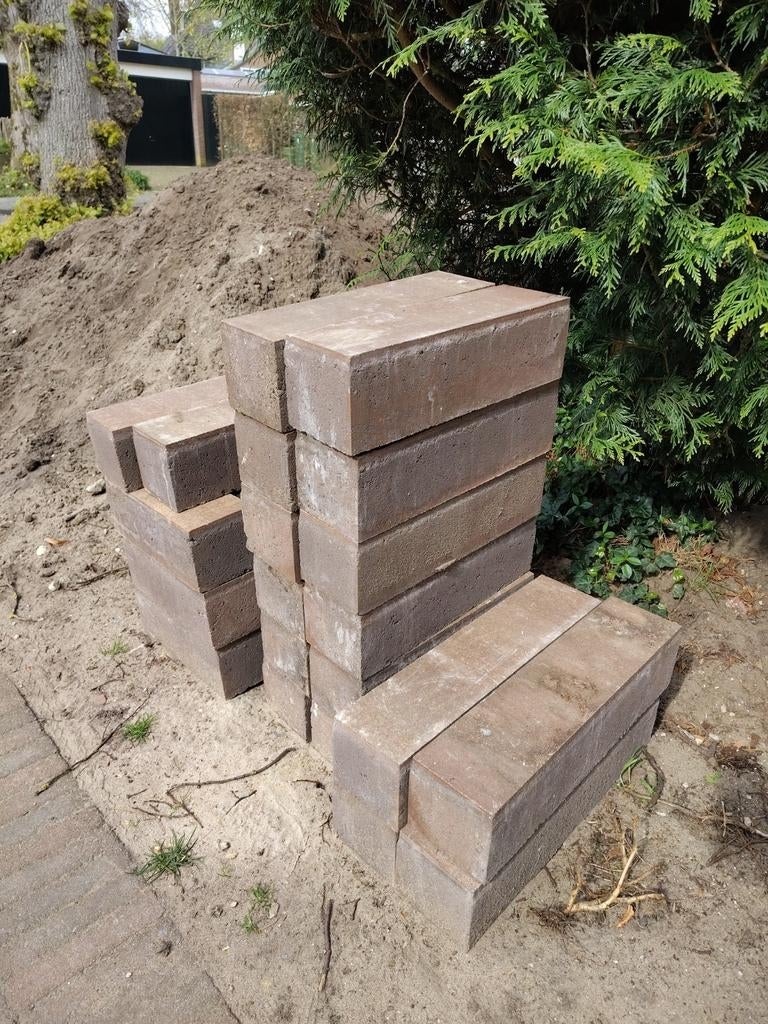 Stapelblokken voor borders, Tuin en Terras, Bielzen en Borders, Ophalen, Nieuw, Minder dan 100 cm, Minder dan 25 cm