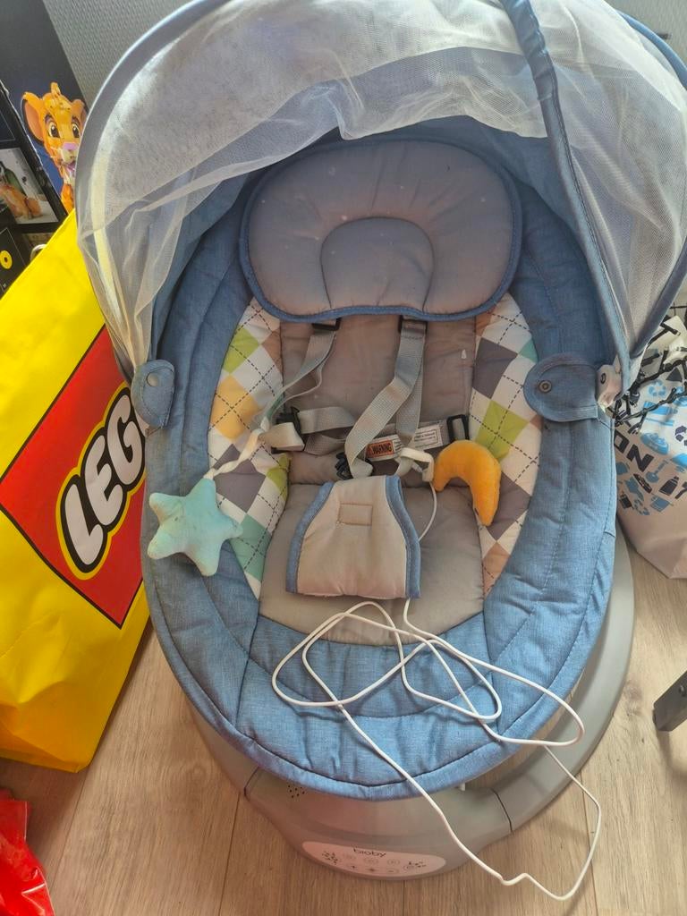 Baby swing, Ophalen, Zo goed als nieuw