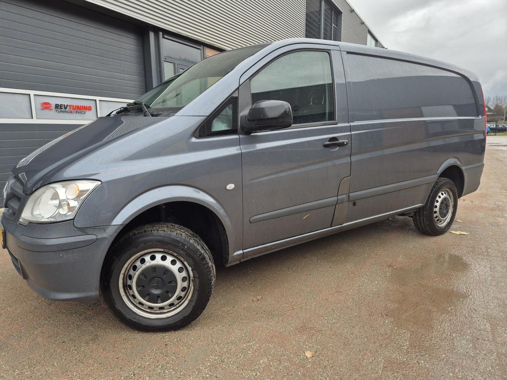 Mercedes-Benz Vito 116 CDI 4x4 Lang MARGE ex overheid perfec, Auto's, Automaat, Euro 5, Gebruikt, Zwart
