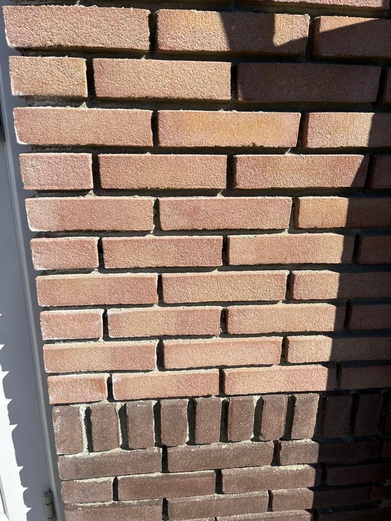 Metselstenen 3600 stuks., Doe-het-zelf en Verbouw, Metselstenen, Ophalen, Zo goed als nieuw, Bakstenen