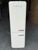 Smeg Koelkast met Aparte Vriezer - creme Retro Design, Witgoed en Apparatuur, Bella, 200 liter of meer, 60 cm of meer, Met aparte vriezer
