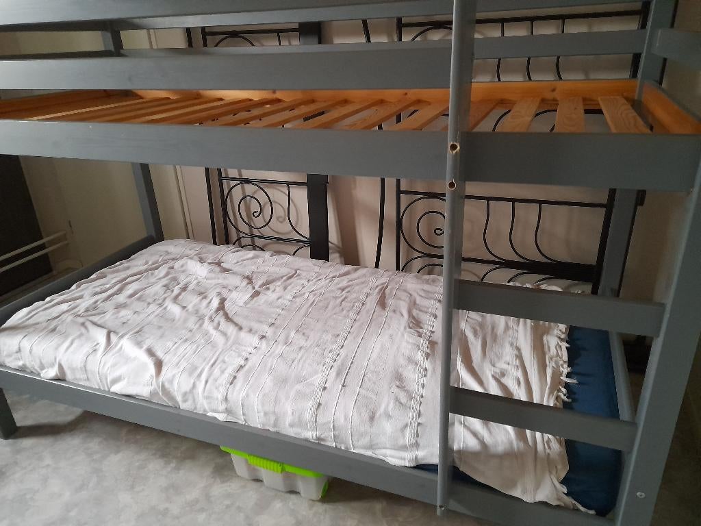 stapelbed te koop, Kinderen en Baby's, Kinderkamer | Stapelbedden en Hoogslapers, Ophalen, Gebruikt, Stapelbed
